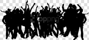 Audience Vector Happy Crowd   Crowd Of People Png  Transparent Png