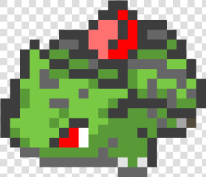 Bulbasaur Pixel Art   Png Download   Pixel Art Ivysaur  Transparent Png