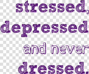 Stressed And Depressed   Rockwell Font  HD Png Download