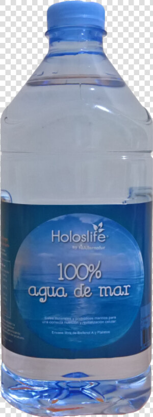 Agua De Mar Holoslife 2 Litros   Plastic Bottle  HD Png Download