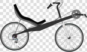 Recumbent Bicycle Motorcycle Cycling   Recumbent Bike Clip Art  HD Png Download