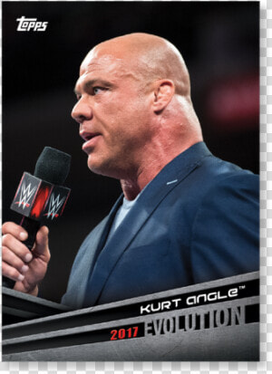 2018 Topps Wwe Kurt Angle Evolution Poster   The Undertaker  HD Png Download