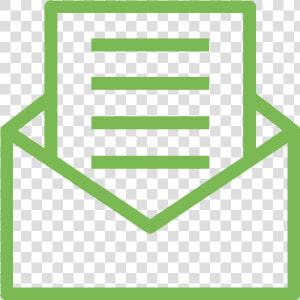 Mail Icon Green   Email Icon  HD Png Download