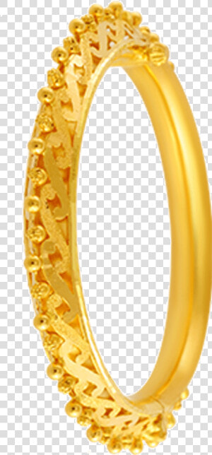 Chandra Jewellers 22k Yellow Gold Bangle   Wedding Ring  HD Png Download