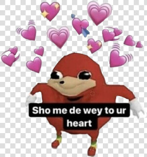  meme  dawae  wae  memes  pewdiepie   Da Wae To Your Heart  HD Png Download