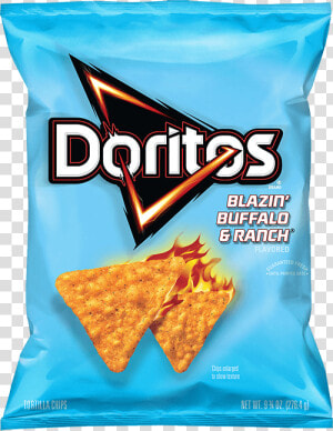 Doritos Blazin’ Buffalo  amp  Ranch® Flavored Tortilla  HD Png Download