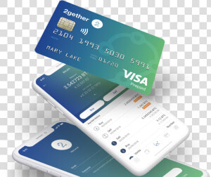 2gether Visa Debit Card Allowing To Pay  HD Png Download