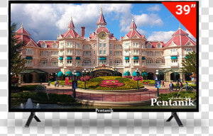 Pentanik Basic 39 Inch Led Tv   Disneyland Resort Paris  Hotel  HD Png Download