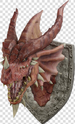 Red Dragon Trophy Plaque  HD Png Download