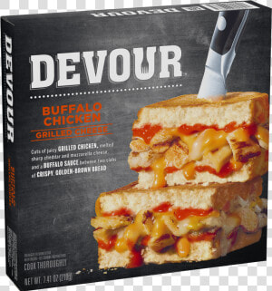 Devour Buffalo Chicken Grilled Cheese  HD Png Download