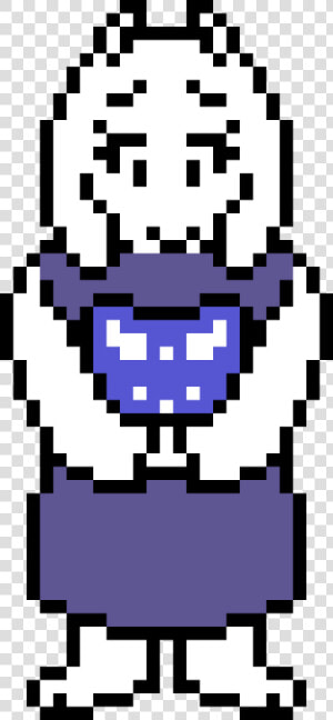 Undertale Toriel Pixel Art  HD Png Download