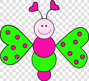 Pink Butterfly Clip Art   Free Butterfly Clip Art  HD Png Download