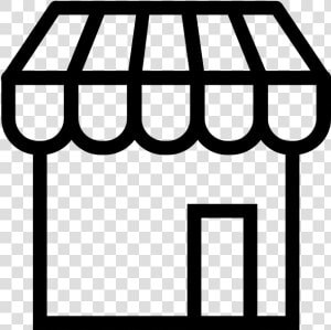 Carport Icon   Shop Front Icon  HD Png Download