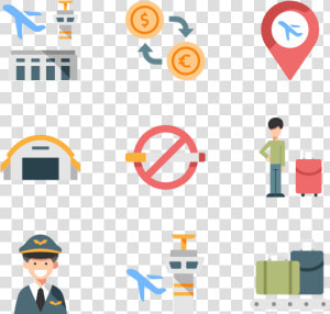 Free Airport Icon Transparent  HD Png Download