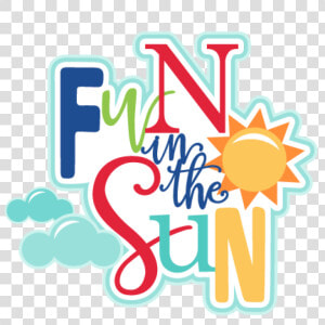 Summer Fun Clip Art   Fun In The Sun Clipart  HD Png Download