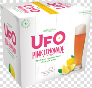 Ufo Pink Lemonade Shandy 12 pack Bottles  Pdf   Ufo Pink Lemonade Shandy Calories  HD Png Download