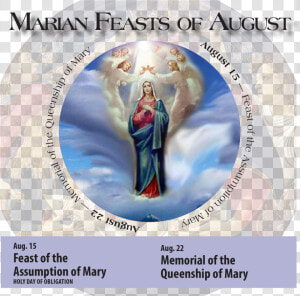 Assumption Of Mother Mary  HD Png Download