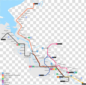 Metro   Bilbao Metro Map Pdf  HD Png Download