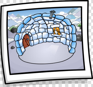 Club Penguin Rewritten Wiki   Coolest Igloo Club Penguin  HD Png Download