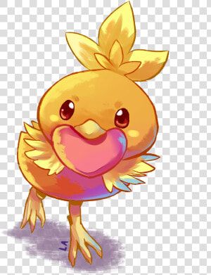 Torchic Heart By Raclemore  HD Png Download