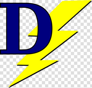 Lightning Bolt With D Logo   Lightning Bolt D Logo  HD Png Download