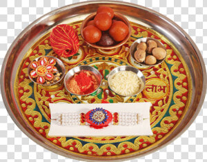  rakhi  rakhifestival  rakshabandhan  india  festival   Rakhi With Thali And Sweets  HD Png Download