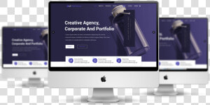 Lt Portfolio Free Responsive Wordpress Theme Mockup   Joomla Template  HD Png Download