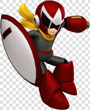 Starting The Year Off Right With A Proto Man Render   Cartoon  HD Png Download