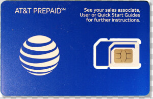 At amp t Prepaid Activation   Sim At amp t Lot  HD Png Download