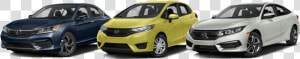 Honda Sedan Hatchback Lineup   Honda Fit  HD Png Download