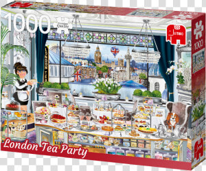 London Tea Party   Ravensburger Wanderlust London Tea Party 1000 Pc  HD Png Download