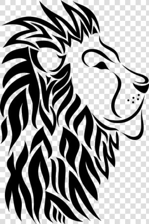 Lion  Animal  Head  Mane  Nature  King Of Animals   Scroll Saw Lion Pattern  HD Png Download