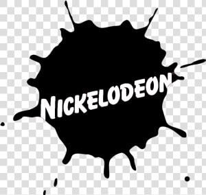 Logo Nickelodeon   Png Download   Nickelodeon Black And White  Transparent Png