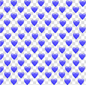  blue  purple  hearts  heart  emoji  emojis  heartemoji   Emoji Background Black Heart  HD Png Download