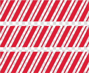 Photocake Edible Cake Banding   Candy Cane Stripe Png  Transparent Png