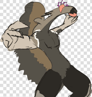 An Anteater Jojo   Cartoon  HD Png Download