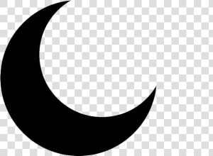 Black Crescent Moon Png Free Download   Crescent  Transparent Png