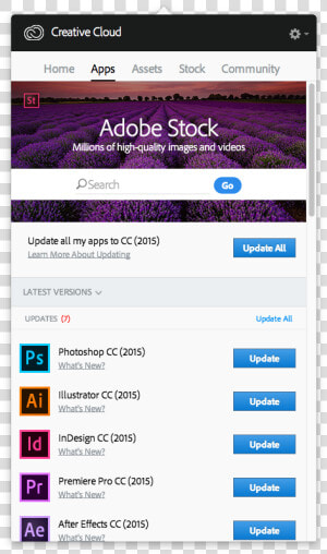 Adobe Creative Cloud White Screen Fix Step9   Creative Cloud Update Screen  HD Png Download