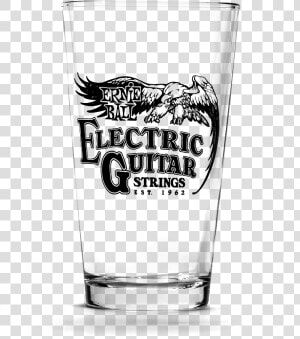 Vintage Logo Pint Glasses Front   Ernie Ball Glass  HD Png Download