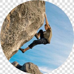 Transparent Person Rock Climbing   Climbing  HD Png Download