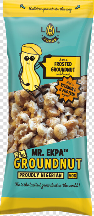 Peanut Clipart Ground Nut   Mr Ekpa Frosted Groundnut 50 G  HD Png Download