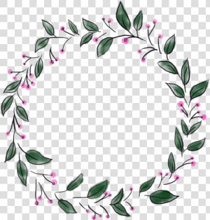 Circle Border Png   Flower Circle Border Transparent Background  Png Download