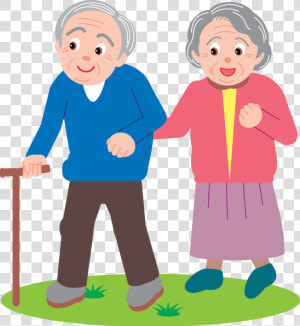 Elderly Cartoon Png   Old People Vector Png  Transparent Png