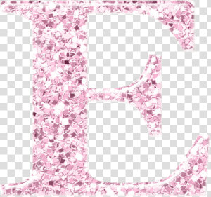 B  ✿  Bling Rosa Pastele   Rosa I Glitter Letter  HD Png Download