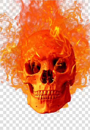  mq  skull  fire  fireflames  flames   Flaming Skull Png  Transparent Png