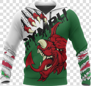 Welsh Dragon Special Hoodie Nvd1058   Welsh Dragon Hoodies  HD Png Download