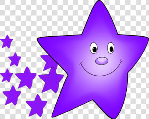 Purple Comet   Stars Gif Cartoon Png  Transparent Png