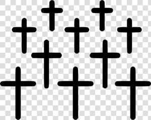 Cemetery Graveyard Necropolis   Cross  HD Png Download