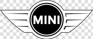 Bmw Mini Wings Logo Vector Black   Eps Mini Cooper Logo  HD Png Download