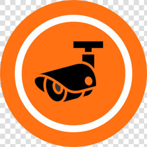 Transparent Security Cameras Clipart   Camera Surveillance Logo Png  Png Download